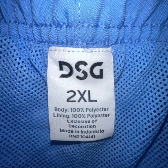 DSG Mens 2XL Misty Cerulean 6" Rec Shorts - Picture 5 of 8